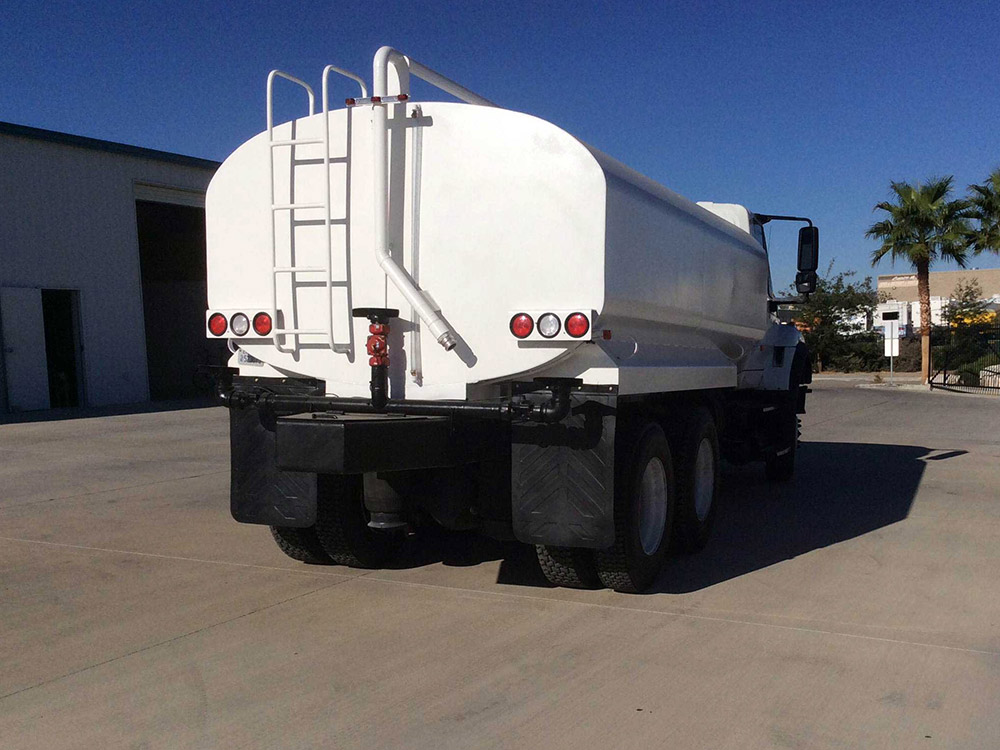 Water Truck Storage Tank Capacity